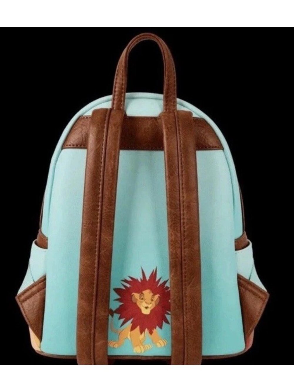 Loungefly The Lion King I Just Can't Wait To Be King Mini Backpack Jungle NWT - Picture 3 of 6